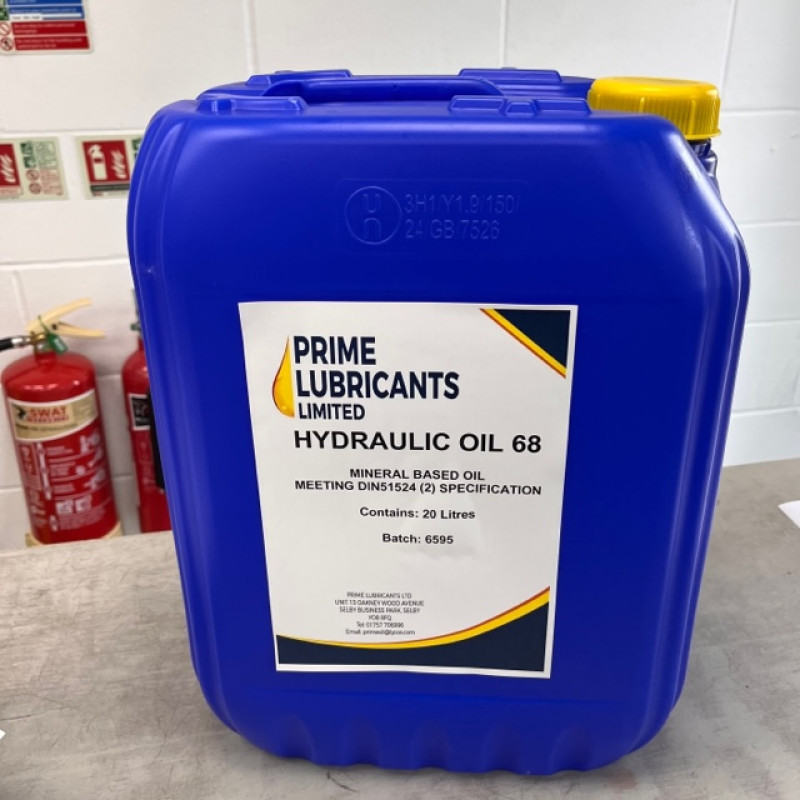 Prime Lubricants Hydraulic Oil ISO 68