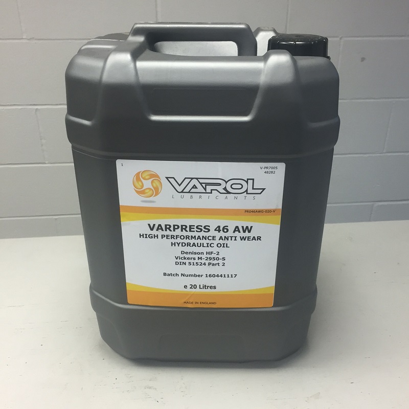 Varol Varpress 46 Hydraulic Oil (20LITRE)